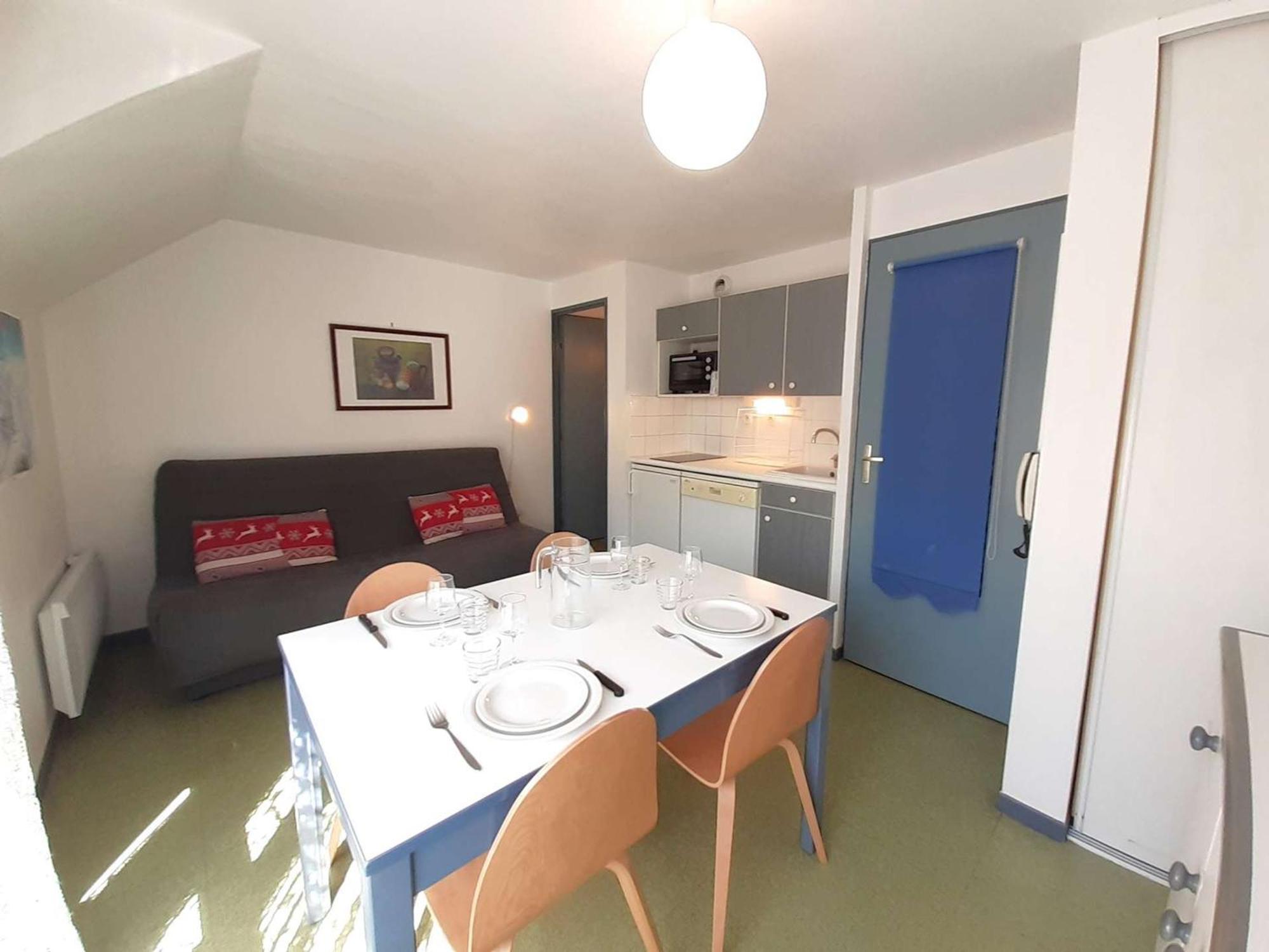 Studio Cosy 4 Pers Avec Balcon, Parking Et Salle De Musculation A St Lary Soulan - Fr-1-457-270 سانت لاري سولون المظهر الخارجي الصورة