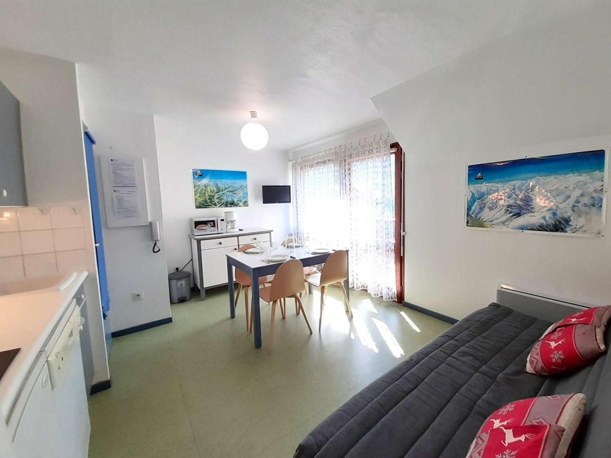 Studio Cosy 4 Pers Avec Balcon, Parking Et Salle De Musculation A St Lary Soulan - Fr-1-457-270 سانت لاري سولون المظهر الخارجي الصورة