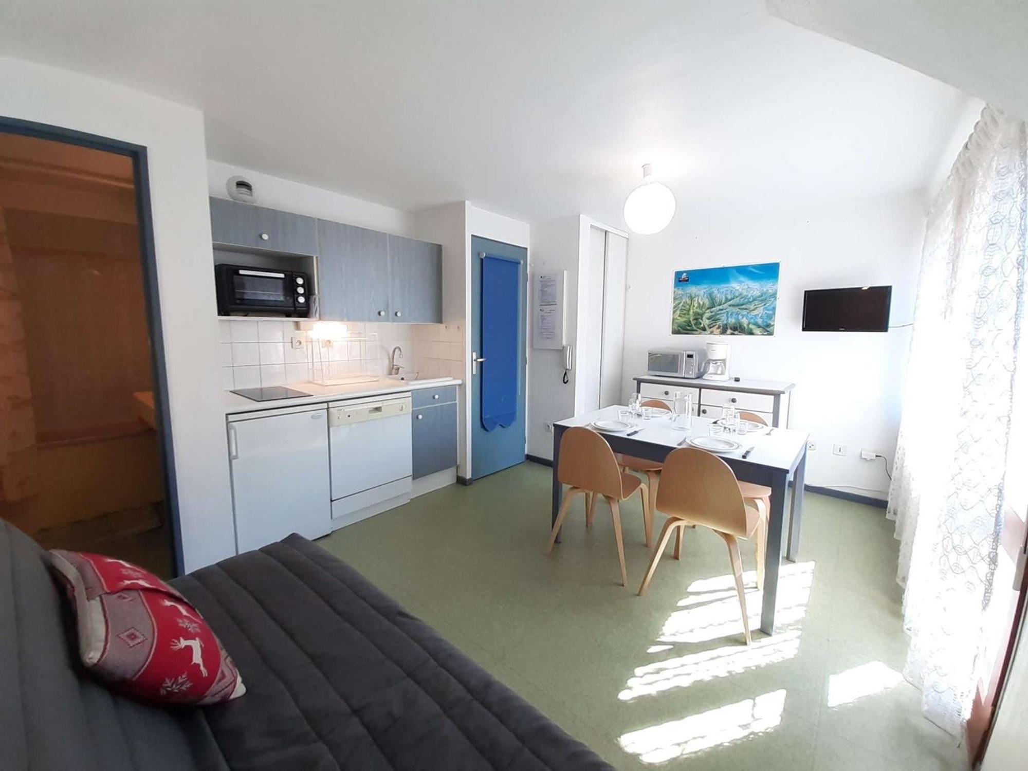 Studio Cosy 4 Pers Avec Balcon, Parking Et Salle De Musculation A St Lary Soulan - Fr-1-457-270 سانت لاري سولون المظهر الخارجي الصورة